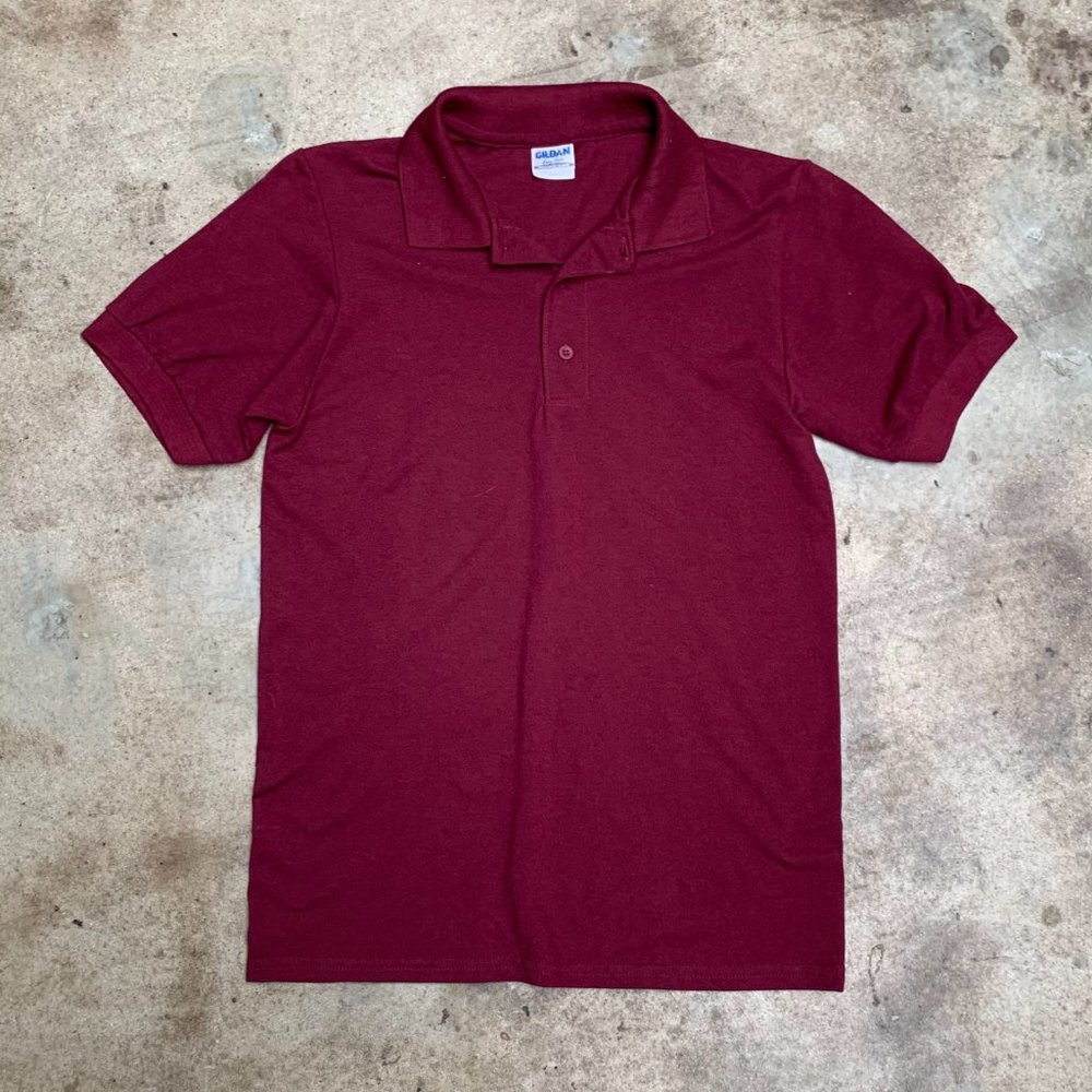gildan easy care ringspun blend pique polo shirt